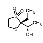 CAS 登录号：519059-64-4， (1S)-1-[(2R)-2-乙基-1,1-二氧代-1,3-二噻戊环-2-基]乙醇