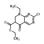 CAS#: 51940-32-0, Ethyl 2-Chloro-8-Ethyl-5-Oxo-5,6,7,8-Tetrahydropyrido[2,3-d]Pyrimidine-6-Carboxylate