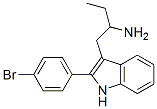 CAS 登录号：52018-91-4， 3-(2-氨基丁基)-2-(4-溴苯基)-1H-吲哚