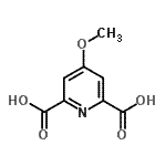 CAS#: 52062-26-7, 4-Methoxy-2,6-Pyridinedicarboxylic Acid