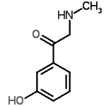 CAS#: 52093-42-2, 1-(3-Hydroxyphenyl)-2-(Methylamino)Ethanone