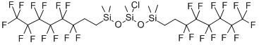 CAS#: 521069-01-2, Bis((Tridecafluoro-1,1,2,2-Tetrahydrooctyl)Dimethylsiloxy)Methylchlorosilane