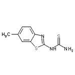CAS#: 52112-82-0, 1-(6-Methyl-1,3-Benzothiazol-2-Yl)Thiourea