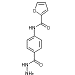 CAS 登录号：521289-25-8， N-[4-(肼基羰基)苯基]-2-糠酰胺