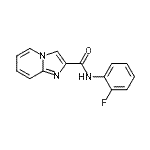 CAS#: 521320-24-1, N-(2-Fluorophenyl)Imidazo[1,2-a]Pyridine-2-Carboxamide