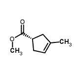 CAS 登录号：52148-78-4， 甲基(1S)-3-甲基-3-环戊烯-1-羧酸酯