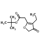 CAS#: 521974-07-2, 2-Methyl-2-Propanyl (3-Ethyl-4-Oxo-4,5-Dihydro-2-Furanyl)Acetate