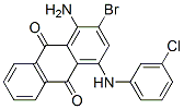 CAS#: 52222-30-7, 1-Amino-2-Bromo-4-(3-Chloroanilino)Anthraquinone