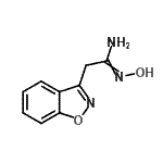 CAS 登录号：52237-22-6， 2-(1,2-苯并恶唑-3-基)-N'-羟基乙脒