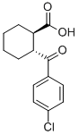 CAS 登录号：52240-19-4， 反式-2-(4-氯苯甲酰基)-1-环己烷羧酸