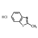 CAS#: 52260-25-0, 2-Methyl-1,3-Benzothiazole Hydrochloride (1:1)