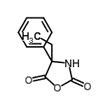 CAS#: 52264-75-2, 4-Ethyl-4-Phenyl-1,3-Oxazolidine-2,5-Dione