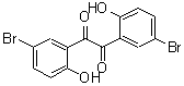 CAS 登录号：523-88-6， 二(5-溴-2-羟基苯基)乙烷二酮