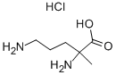 CAS 登录号：52372-32-4， 2,5-二氨基-2-甲基戊酸盐酸盐