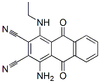CAS#: 52373-93-0, 1-Amino-4-(Ethylamino)-9,10-Dihydro-9,10-Dioxoanthracene-2,3-Dicarbonitrile