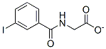 CAS#: 52386-94-4, N-(3-Iodobenzoyl)glycine