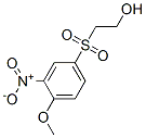 CAS#: 52398-83-1, 2-[(4-Methoxy-3-Nitrophenyl)Sulphonyl]Ethanol