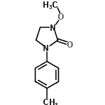 CAS 登录号：52420-35-6， 1-甲氧基-3-(4-甲基苯基)-2-咪唑烷酮