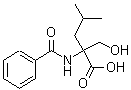 CAS 登录号：52421-47-3， DL-N-苯甲酰基-2-异丁基丝氨酸