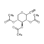 CAS#: 52443-06-8, (3S,4S,5R)-2-Cyanotetrahydro-2H-Pyran-3,4,5-Triyl Triacetate