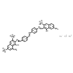 CAS#: 52469-75-7, Trisodium 5-Amino-3-{[4-({4-[(7-Amino-1-Hydroxy-3-Sulfonato-2-Naphthyl)Diazenyl]Phenyl}Diazenyl)Phenyl]Diazenyl}-4-Hydroxy-2,7-Naphthalenedisulfonate