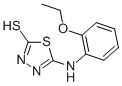 CAS 登录号：52494-34-5， 5-(2-乙氧基-苯基氨基)-[1,3,4]噻二唑-2-硫醇