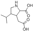 CAS#: 52497-36-6, (2S,3S,4R)-2-Carboxy-4-Isopropyl-3-Pyrrolidineacetic Acid