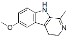 CAS#: 525-41-7, 1-Methyl-4,9-dihydro-3H-pyrido[3,4-b]indole