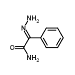 CAS 登录号：52546-90-4， (2E)-2-亚肼基-2-苯基乙酰胺