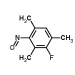 CAS 登录号：52547-96-3， 2-氟-1,3,5-三甲基-4-亚硝基苯