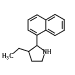 CAS#: 525537-17-1, 3-Ethyl-2-(1-Naphthyl)Pyrrolidine