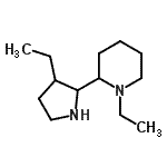 CAS#: 525538-00-5, 1-Ethyl-2-(3-Ethyl-2-Pyrrolidinyl)Piperidine