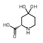 CAS 登录号：525566-87-4， (2S)-4,4-二羟基-2-哌啶羧酸