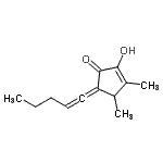 CAS#: 526201-83-2, 2-Hydroxy-3,4-Dimethyl-5-(1-Penten-1-Ylidene)-2-Cyclopenten-1-One
