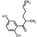 CAS 登录号：526208-27-5， 1-(2,5-二羟基苯基)-2-甲基-5-己烯-1-酮