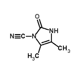 CAS#: 526212-02-2, 4,5-Dimethyl-2-Oxo-2,3-Dihydro-1H-Imidazole-1-Carbonitrile