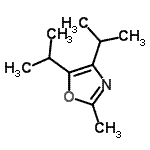 CAS#: 526212-44-2, 4,5-Diisopropyl-2-Methyl-Oxazole