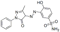 CAS#: 5264-47-1, 3-[(4,5-Dihydro-3-Methyl-5-Oxo-1-Phenyl-1H-Pyrazol-4-Yl)Azo]-4-Hydroxybenzenesulphonamide