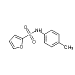 CAS 登录号：52665-44-8， N-(4-甲基苯基)-2-呋喃磺酰胺