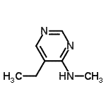 CAS#: 52698-54-1, 5-Ethyl-N-Methyl-4-Pyrimidinamine
