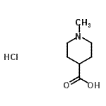 CAS#: 52700-61-5, 1-Methyl-4-Piperidinecarboxylic Acid Hydrochloride (1:1)