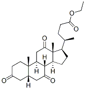 CAS#: 52718-49-7, Ethyl 3,7,12-Trioxo-5beta-cholan-24-Oate