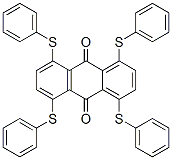 CAS#: 52741-01-2, 1,4,5,8-Tetrakis(Phenylthio)Anthraquinone