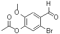CAS#: 52783-83-2, 4-Acetoxy-2-Bromo-5-Methoxybenzaldehyde