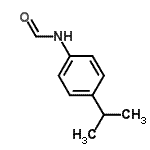 CAS 登录号：5279-58-3， N-(4-异丙基苯基)甲酰胺