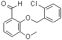 CAS#: 52803-63-1, 2-[(2-Chlorobenzyl)Oxy]-3-Methoxybenzaldehyde