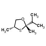 CAS#: 52806-18-5, (2S,4R)-2-Isopropyl-2,4-Dimethyl-1,3-Oxathiolane