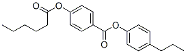 CAS#: 52811-80-0, 4-Propylphenyl 4-[(1-Oxohexyl)Oxy]Benzoate