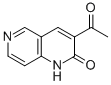 CAS 登录号：52816-63-4， 3-乙酰基-1,6-萘啶-2(1H)-酮