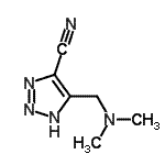 CAS#: 528610-16-4, 4-[(Dimethylamino)Methyl]-1H-1,2,3-Triazole-5-Carbonitrile